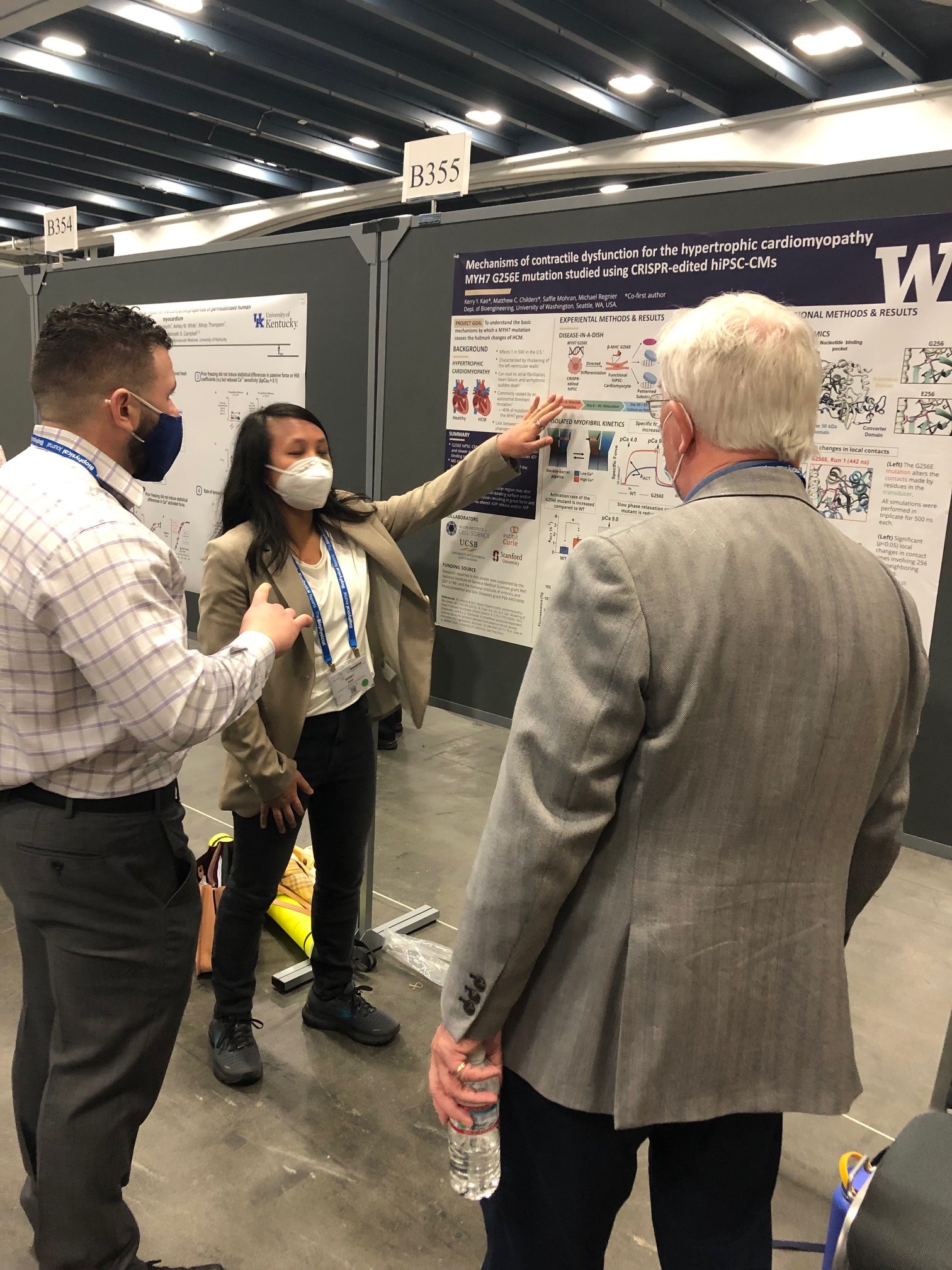 Work Presented at the Biophysical Society Annual Meeting UW Center