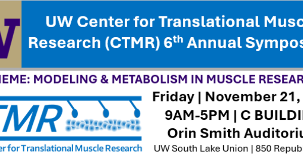 Save-the-Date for the 6th Annual CTMR Symposium – Nov 21, 2025!